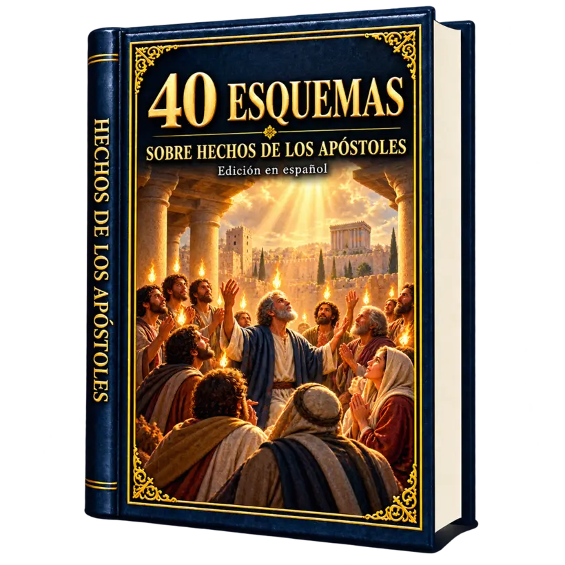 Libro digital con 40 esquemas sobre Hechos de los Apóstoles
